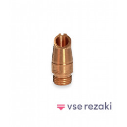 WNQ-10-12 Сопло сварочное 25мм M10 d1,2мм (Тип-J) Qilin-J -1,2 (M10 H25)